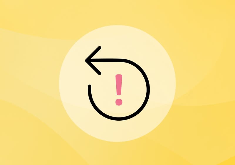 Rückruf Symbol und PRODUKT