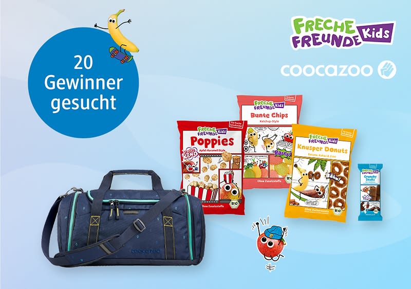 Produktabbildungen von Freche Freunde und coocazoo