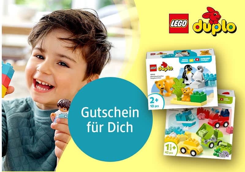 Bubble „Geschenk für Dich“ mit LEGO DUPLO Produkten