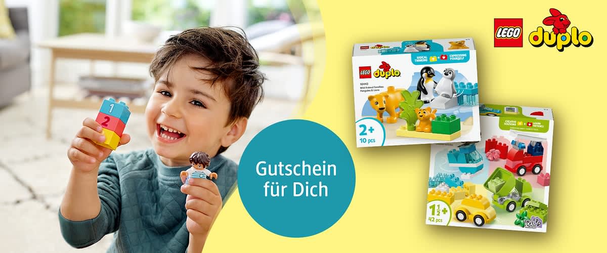 Bubble „Geschenk für Dich“ mit LEGO DUPLO Produkten