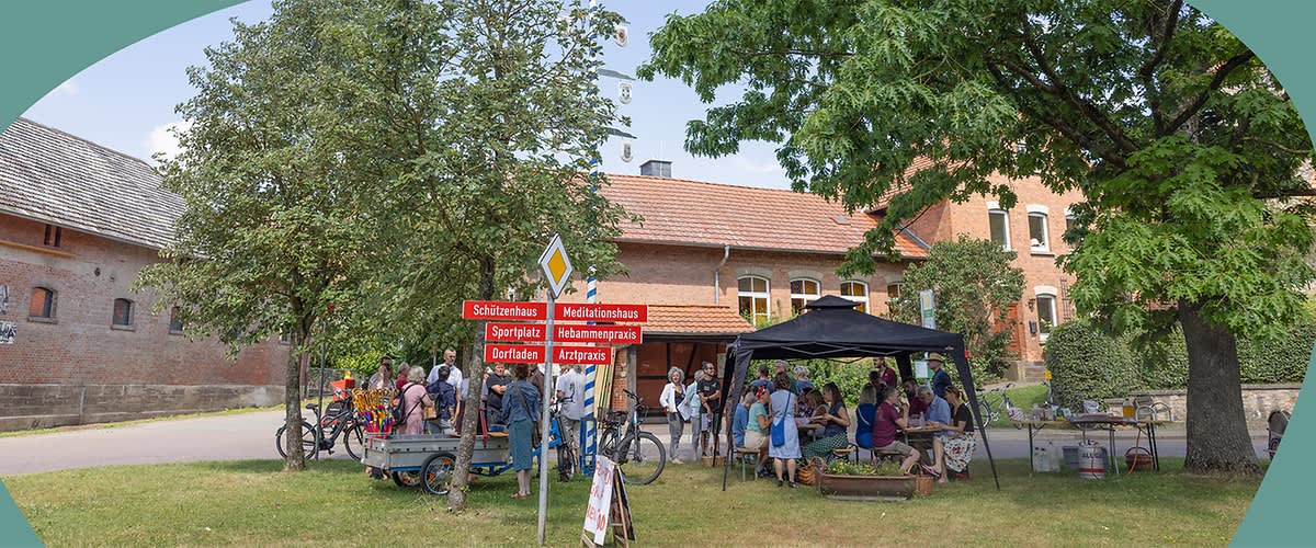 Foto von dem Dorf Heckenbeck