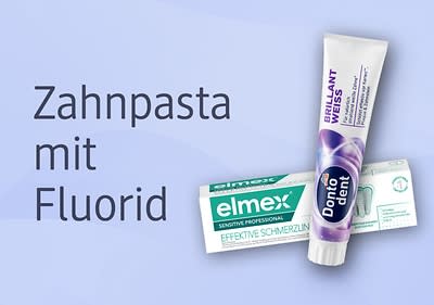 Zahnpasta mit Fluorid