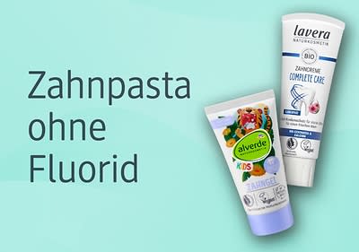Zahnpasta ohne Fluorid