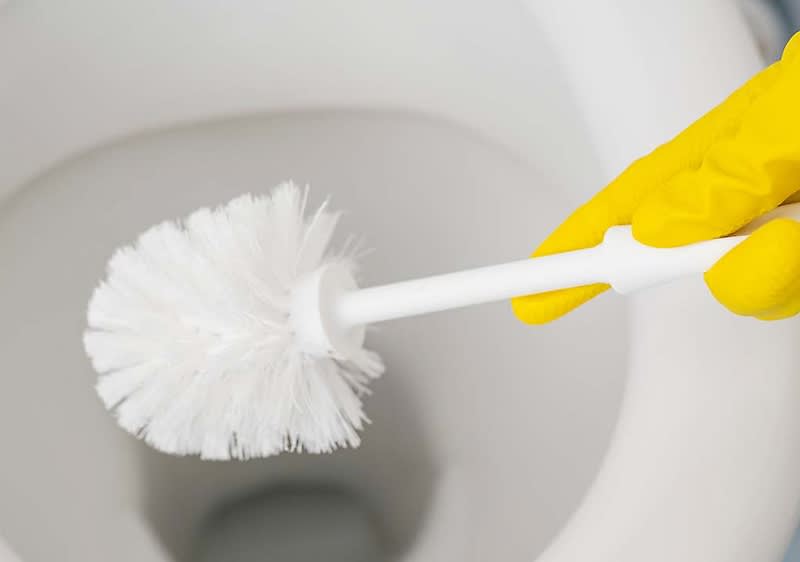 Toilette reinigen- so gehts