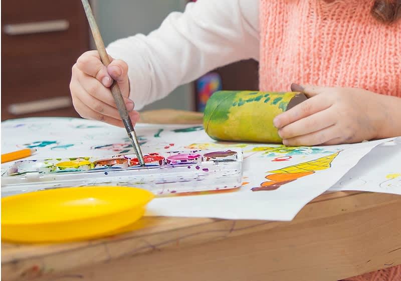 Kinder basteln Bastelideen