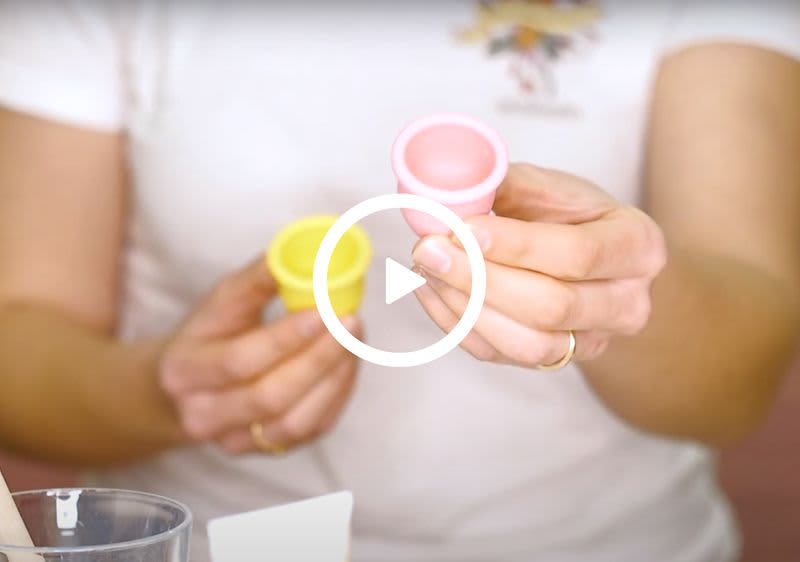 einhorn Video: Anleitung Menstruationstassen einsetzen