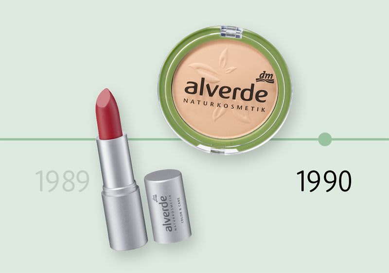 alverde Naturkosemtik Teaserbild 1990er