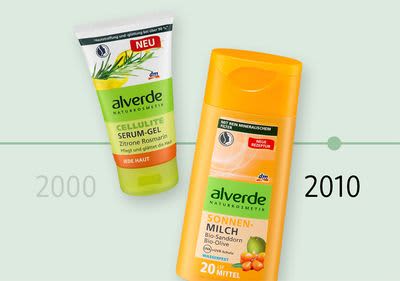 alverde NATURKOSMETIK Teaserbild 2010er