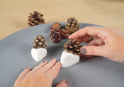 Modelliermasse Igel Schritt 3