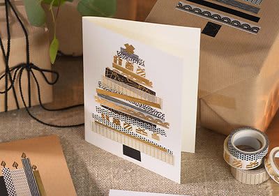 Weihnachtspost Washi Tape