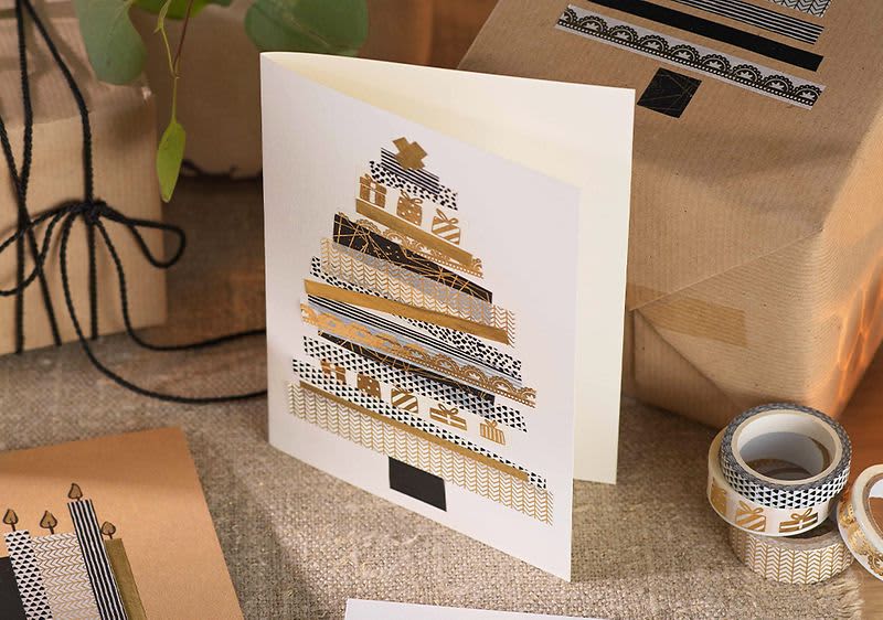 Weihnachtspost Washi Tape