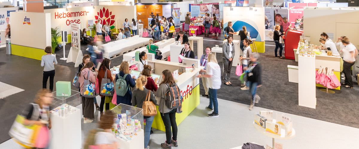 Hebammenkongress 2019 dm-Stände