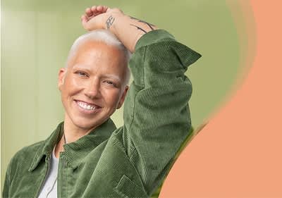 Das Interviewbild des aktuellen alverde-Magazins