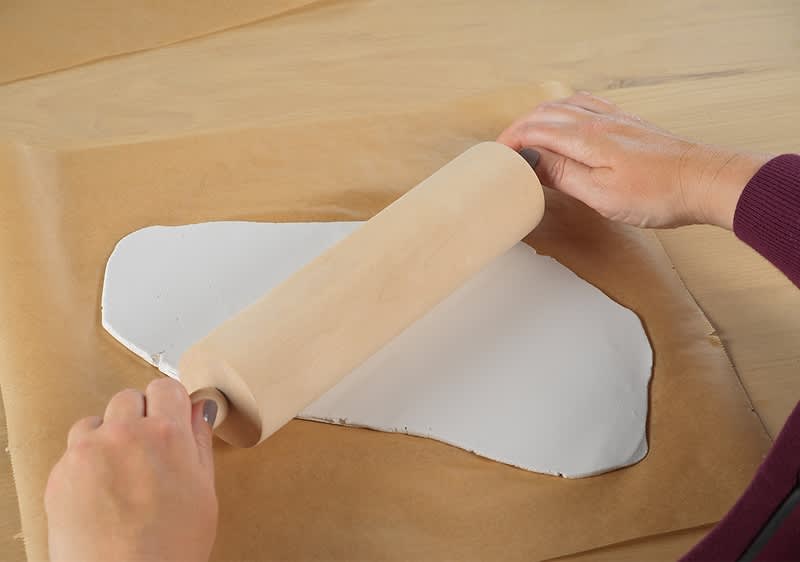 Modelliermasse Windlichte Anleitung Schritt 2