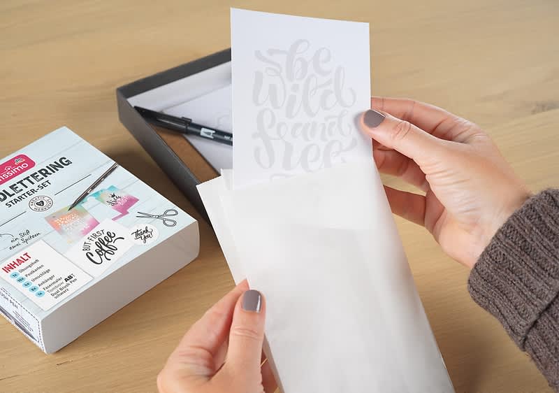 Papiertüten Windlichter Anleitung Schritt 2