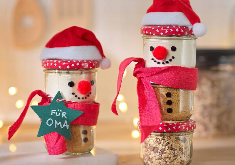 Backmischung Weihnachtsmänner