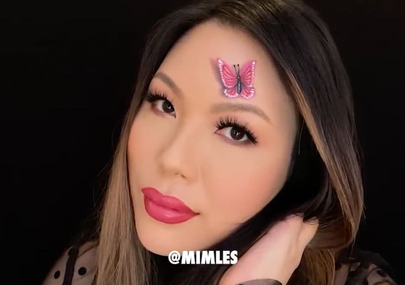 Halloween Tutorial Look Floating Butterfly NYX