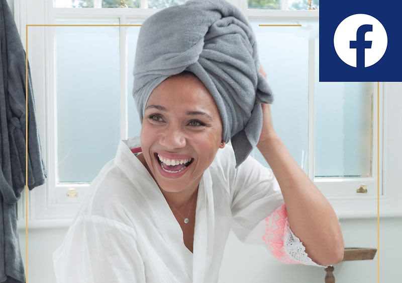 Lese interessante News von Dove auf Facebook.