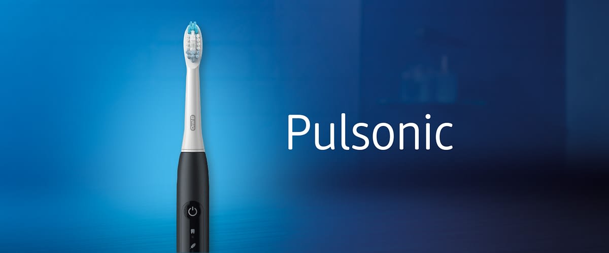 Die Oral-B Pulsonic ist schlank und leicht und somit der ideale Reisebegleiter.