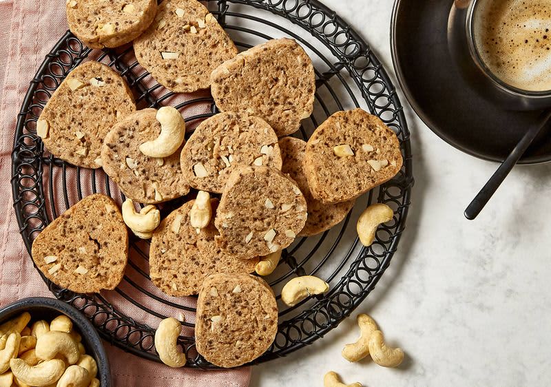 Biscotti mit Cashewkernen