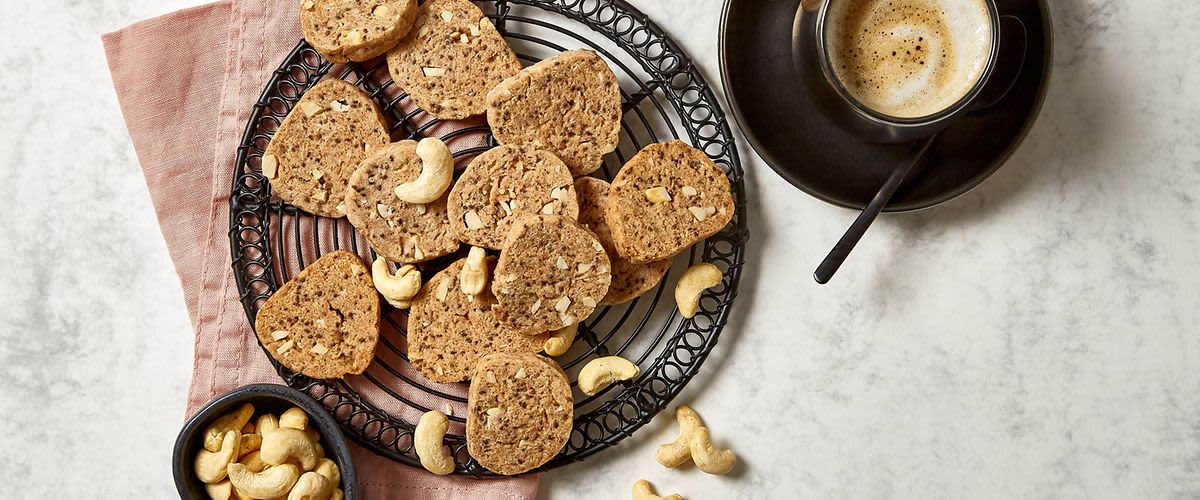 Biscotti mit Cashewkernen