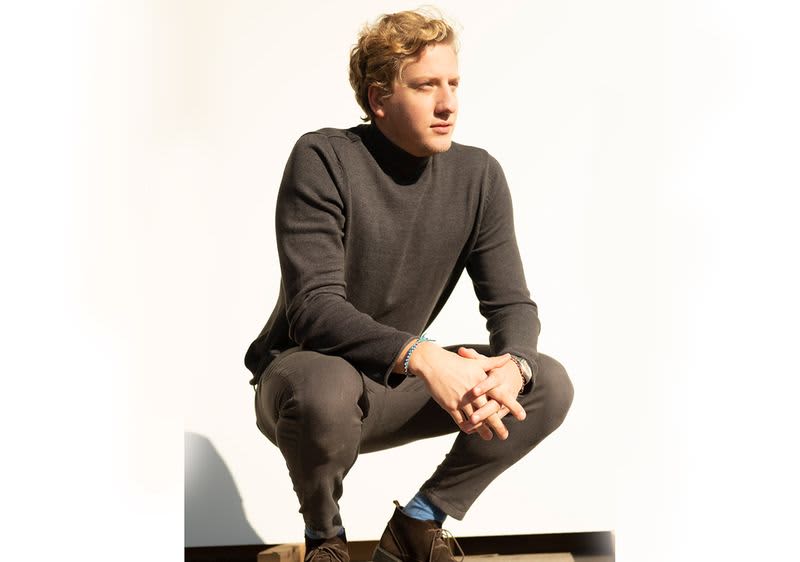 Bild Mann in der Sonne