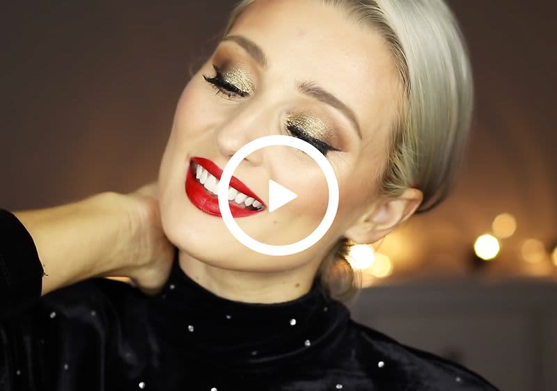 Silvester Make-up Video Bild 