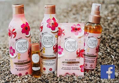 Langhaarmädchen Shampoo und Conditioner