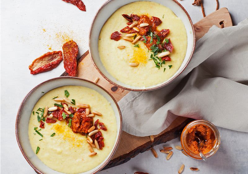 Hirse-Kichererbsen-Suppe dmBio