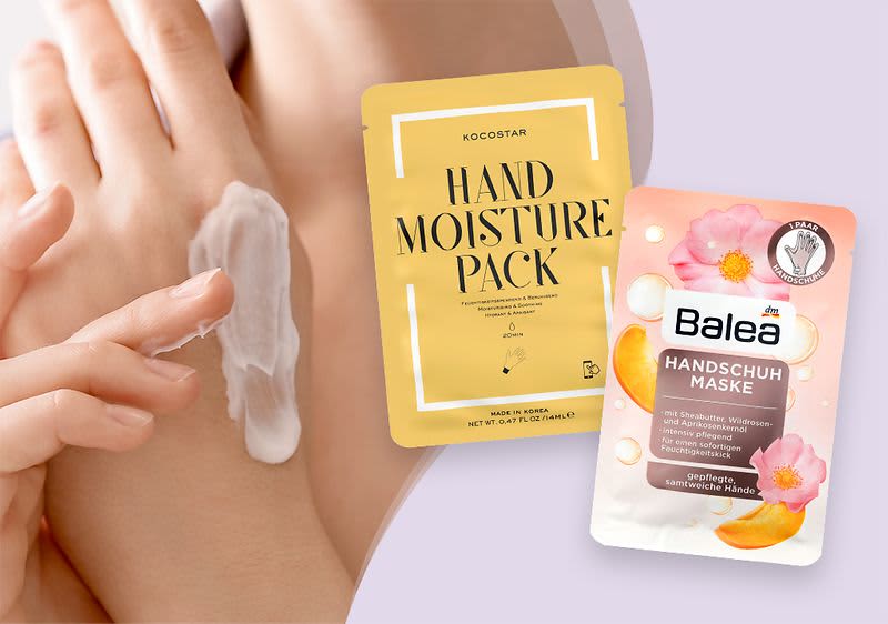 Handmasken zur intensive Pflege der Hände