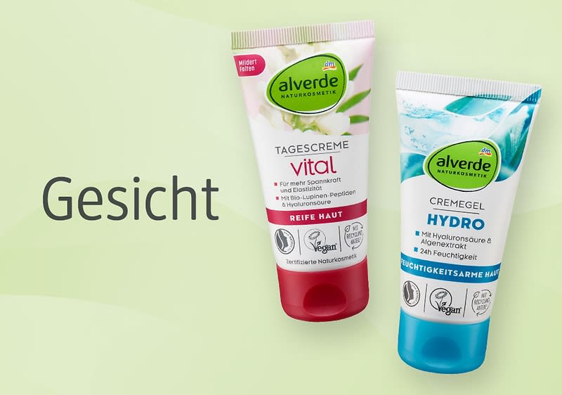 Gesicht Pflegeprodukte