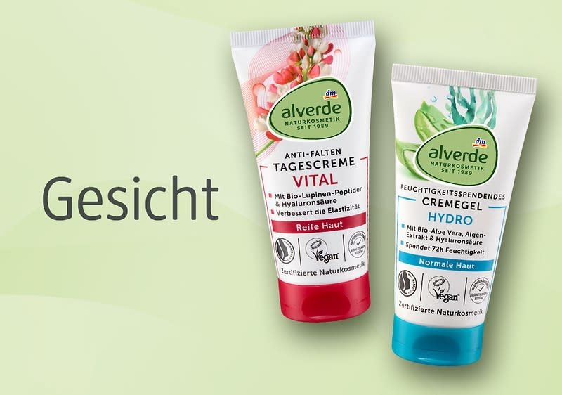 Gesicht Pflegeprodukte