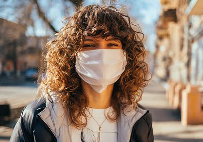 Mundschutz bei dm Bild