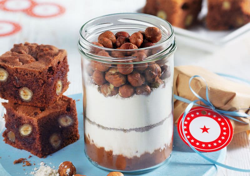 Aufmacherbild Brownies im Glas