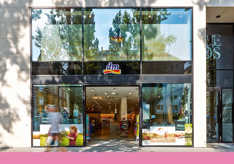 Frontansicht dm-Markt