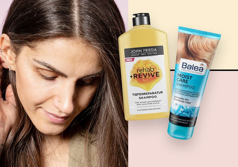 Trockenes Haar Bühne Schönheitskampagne