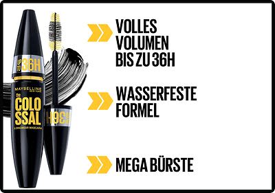 Volles Volumen für deine Wimpern und das bis zu 36 Stunden.