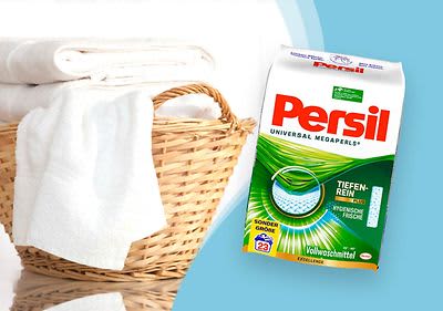 Mit Persil bleibt Deine Kleidung lange erhalten.