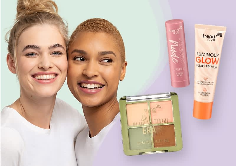 Clean Beauty Produkte von trend !t up
