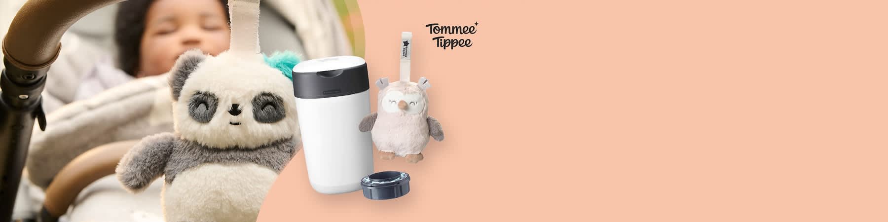 Tommee Tippee bietet Ihnen keim- und geruchsfreie Windelentsorgugnssysteme sowie Schlafhilfen und Nachtlichter für Kinder.