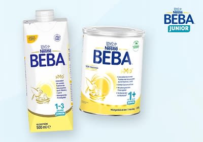BEBA Kindermilch ist genau auf die besonderen Ernährungsbedürfnisse deines Kleinkindes ab dem ersten Geburtstag abgestimmt.