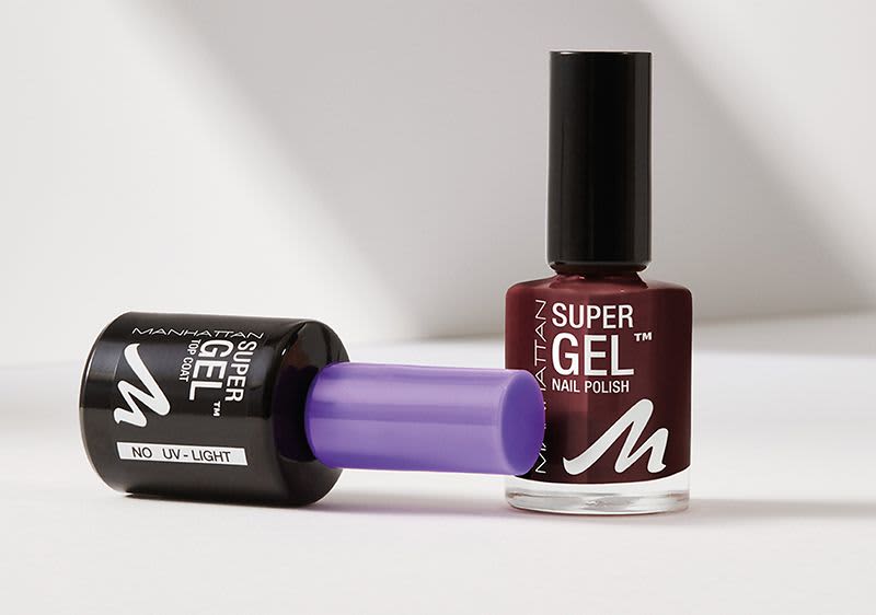 Der MANHATTAN Super Gel Nagellack und Topcoat