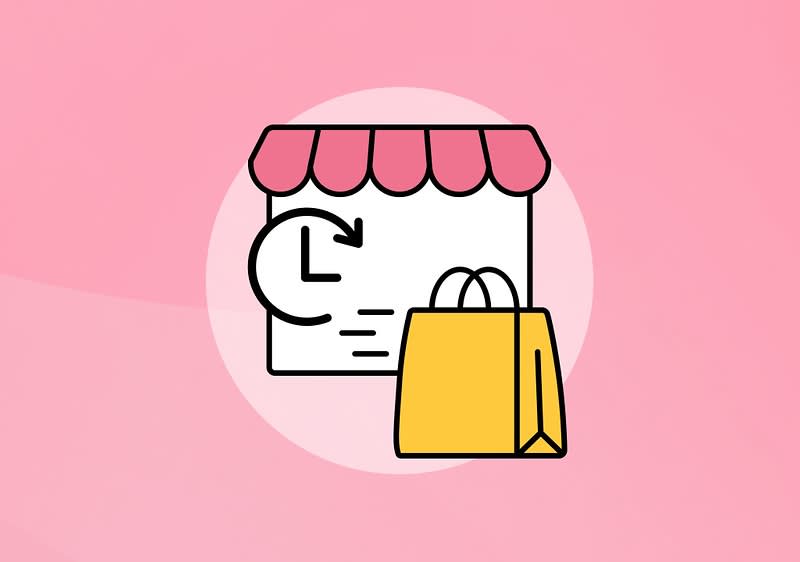 Icon, das die Express-Abholung symbolisiert