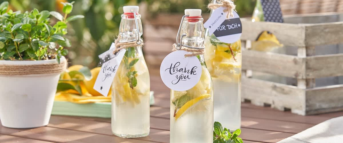 Limonadenflaschen