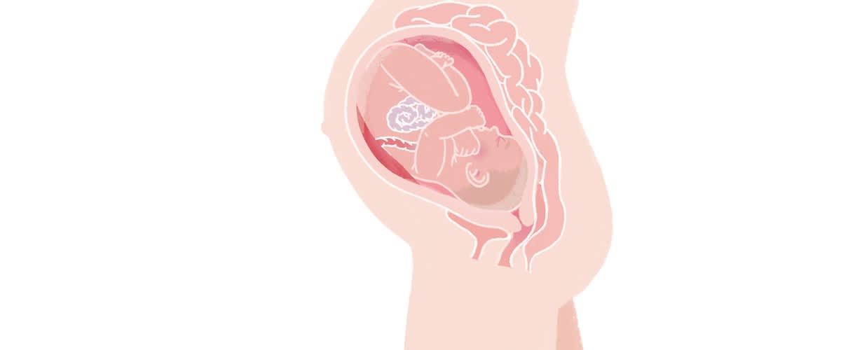 Baby in der 40. SSW