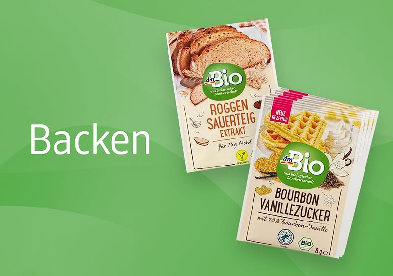 Backen, Brot & Aufstrich von dmBio kaufen