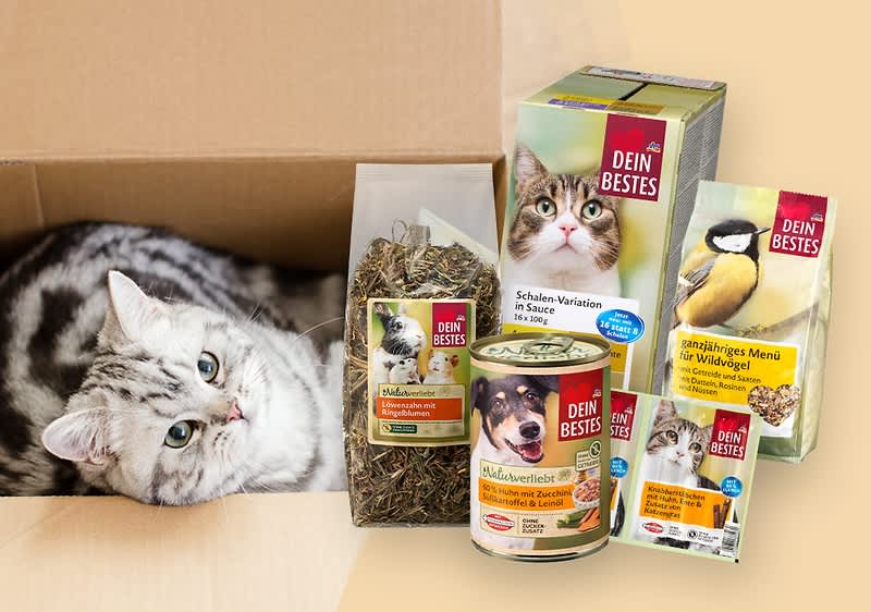 Katze und Tiernahrung von Dein Bestes