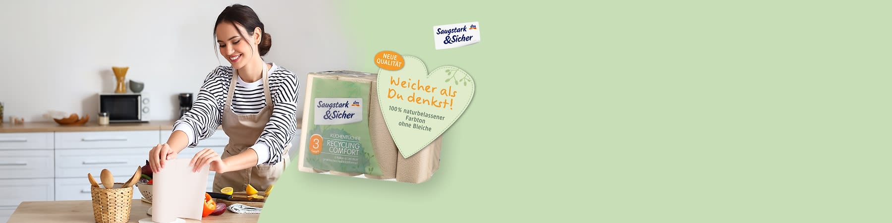 Saugstark & Sicher Küchentücher