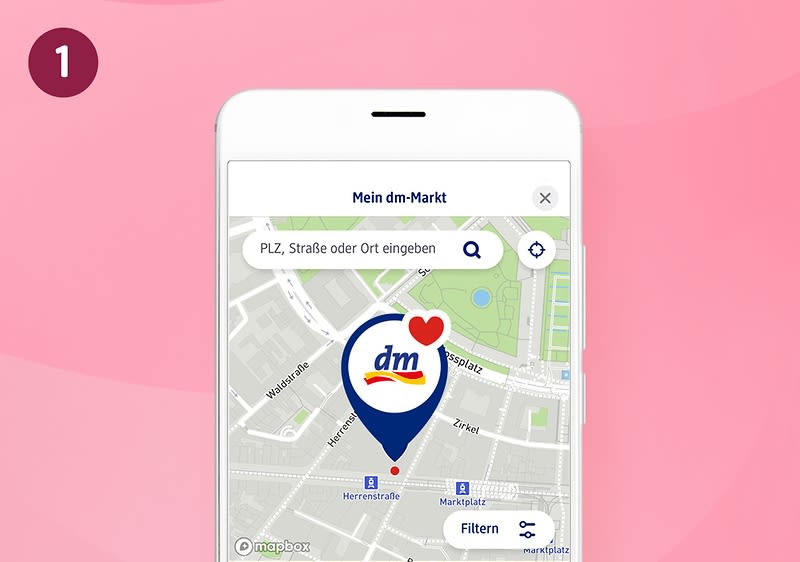 Express-Abholung Schritt 1