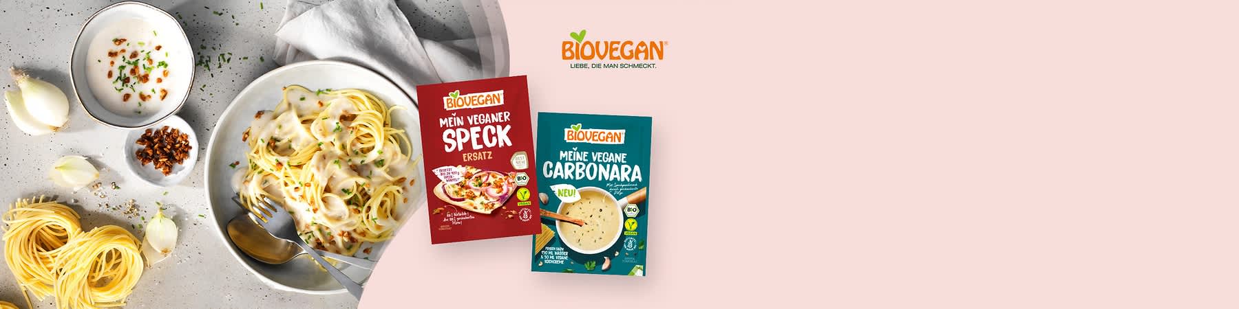 Mit BIOVEGAN ist Backen und Kochen einfach lecker. Liebe, die man schmeckt.
